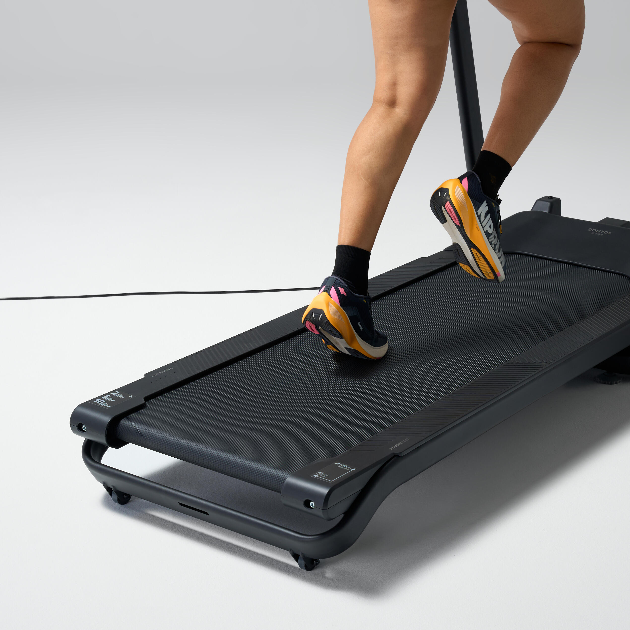 DOMYOS Tapis roulant pieghevole 16 km/h, RUN500 garantito da Decathlon