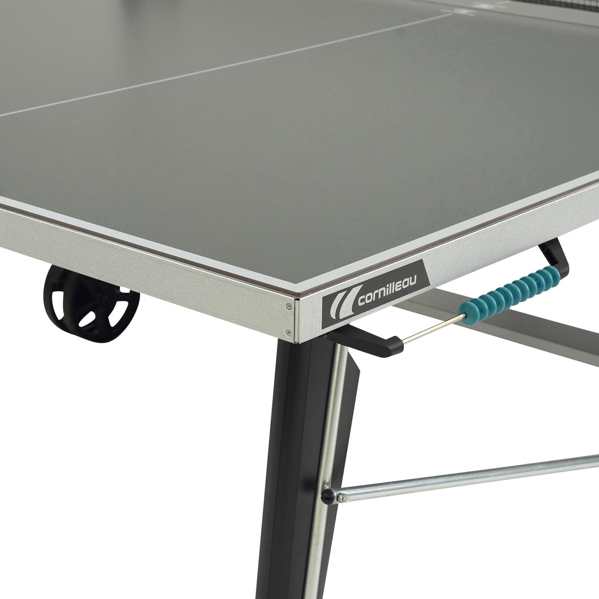 CORNILLEAU TAVOLO DA PING-PONG DA ESTERNO 400X GRIGIO
