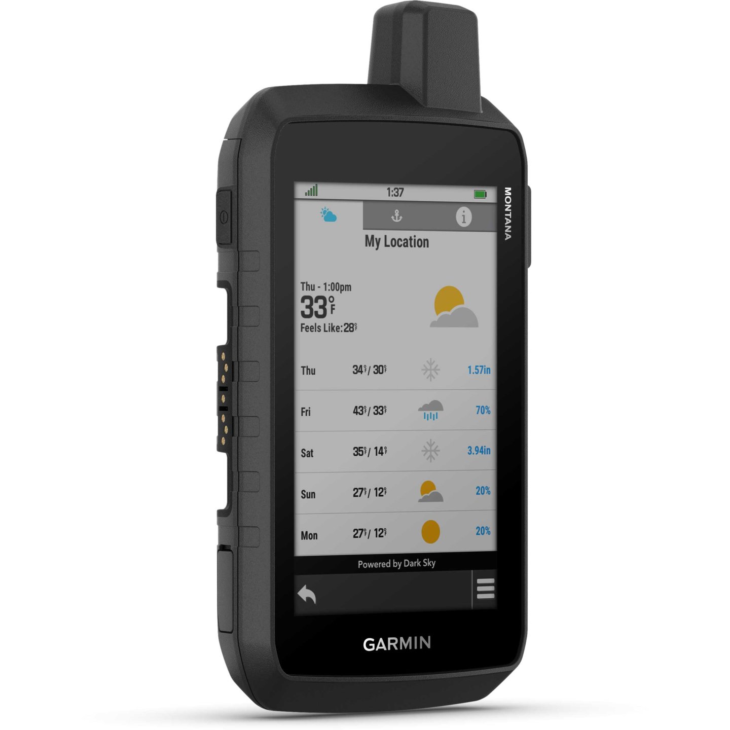 Garmin Montana 760i: dispositivo di navigazione portatile