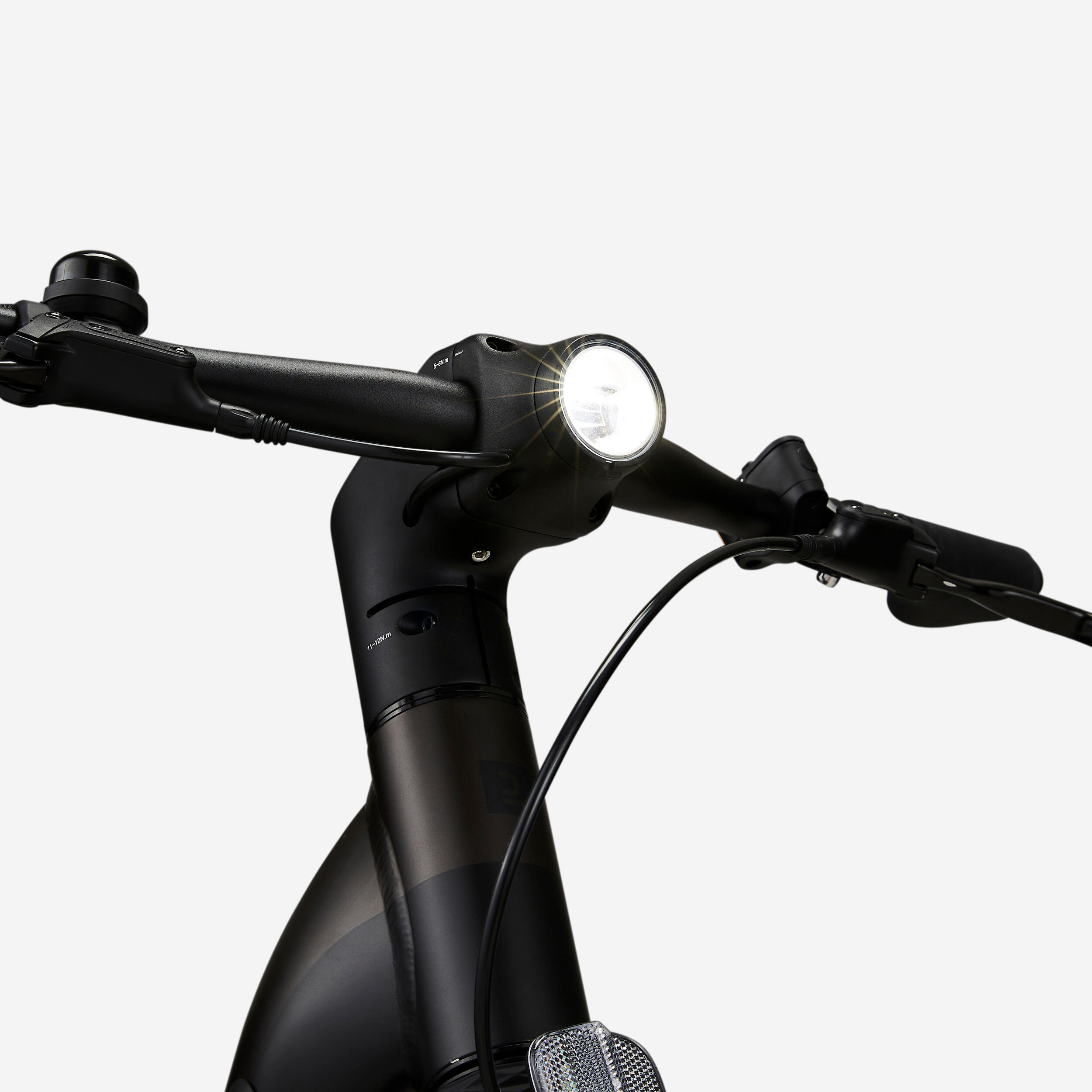 Bicicletta elettrica da città con motore automatico Owuru, telaio ribassato, modello LD 920 E