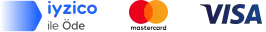 iyzico, Mastercard, Visa ile güvenli ödeme