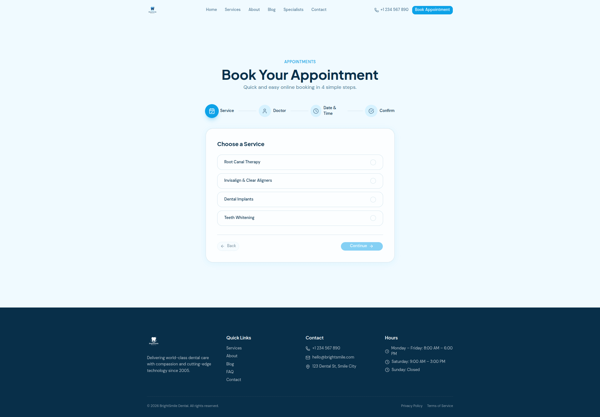 Bright Smile Clinic - Screenshot 4