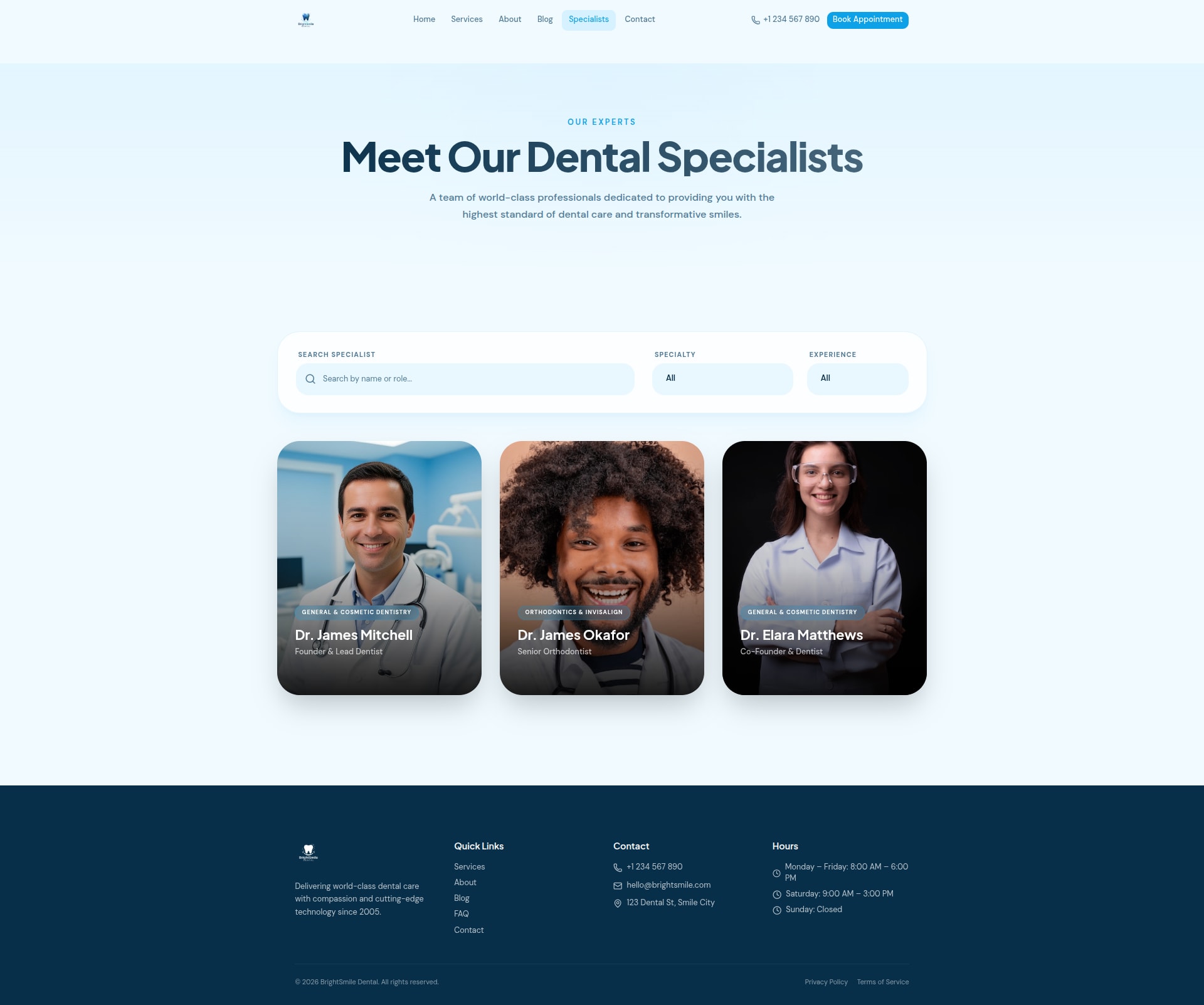 Bright Smile Clinic - Screenshot 2