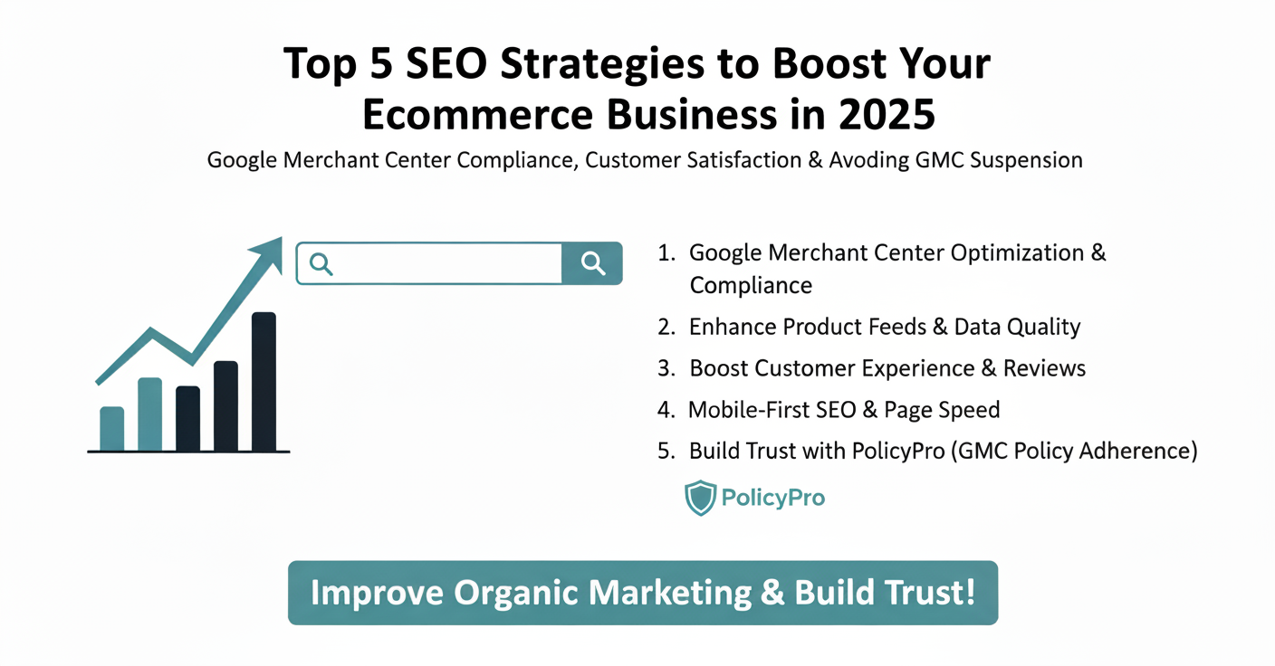 Top 5 SEO Strategies for eCommerce Success in 2025