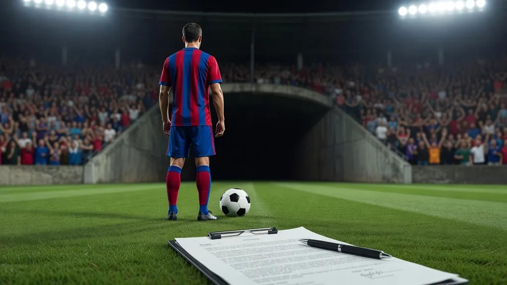Do Kiedy Lewandowski Ma Kontrakt Z Barceloną