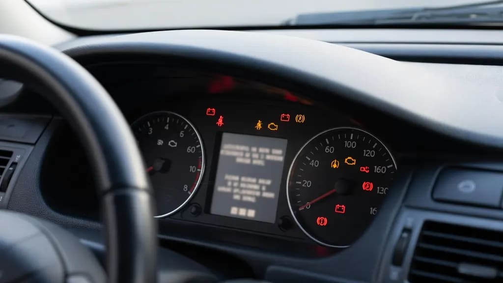 Citroen c5 Kontrolki Opis