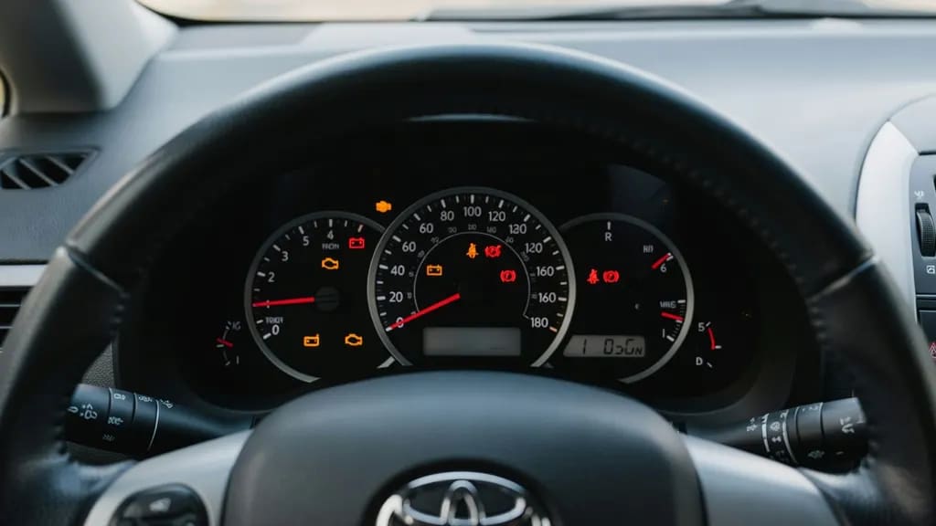 Toyota Auris Kontrolki Opis