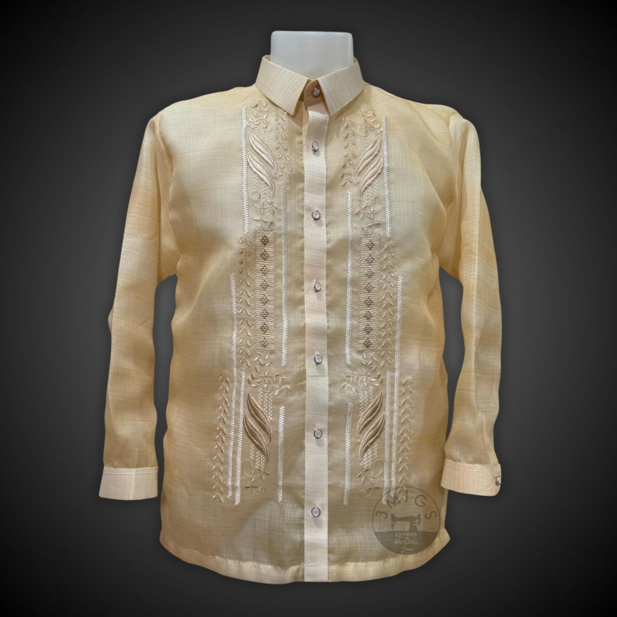 Modern Barong Piña Cocoon