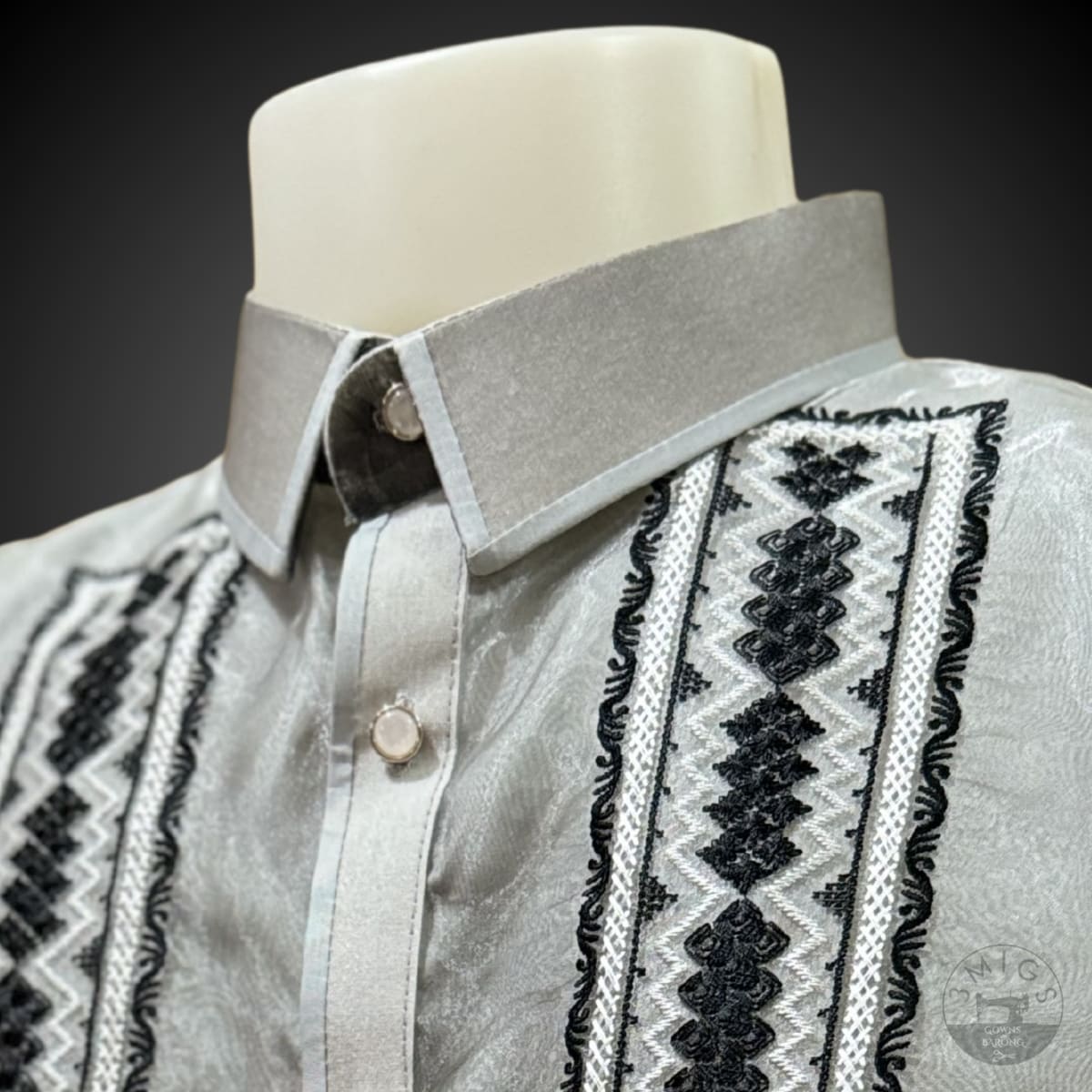 Monochromatic Modern Barong