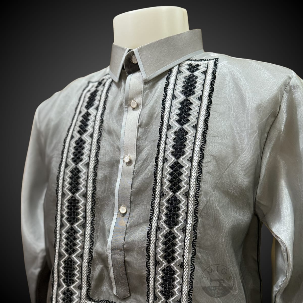 Monochromatic Modern Barong