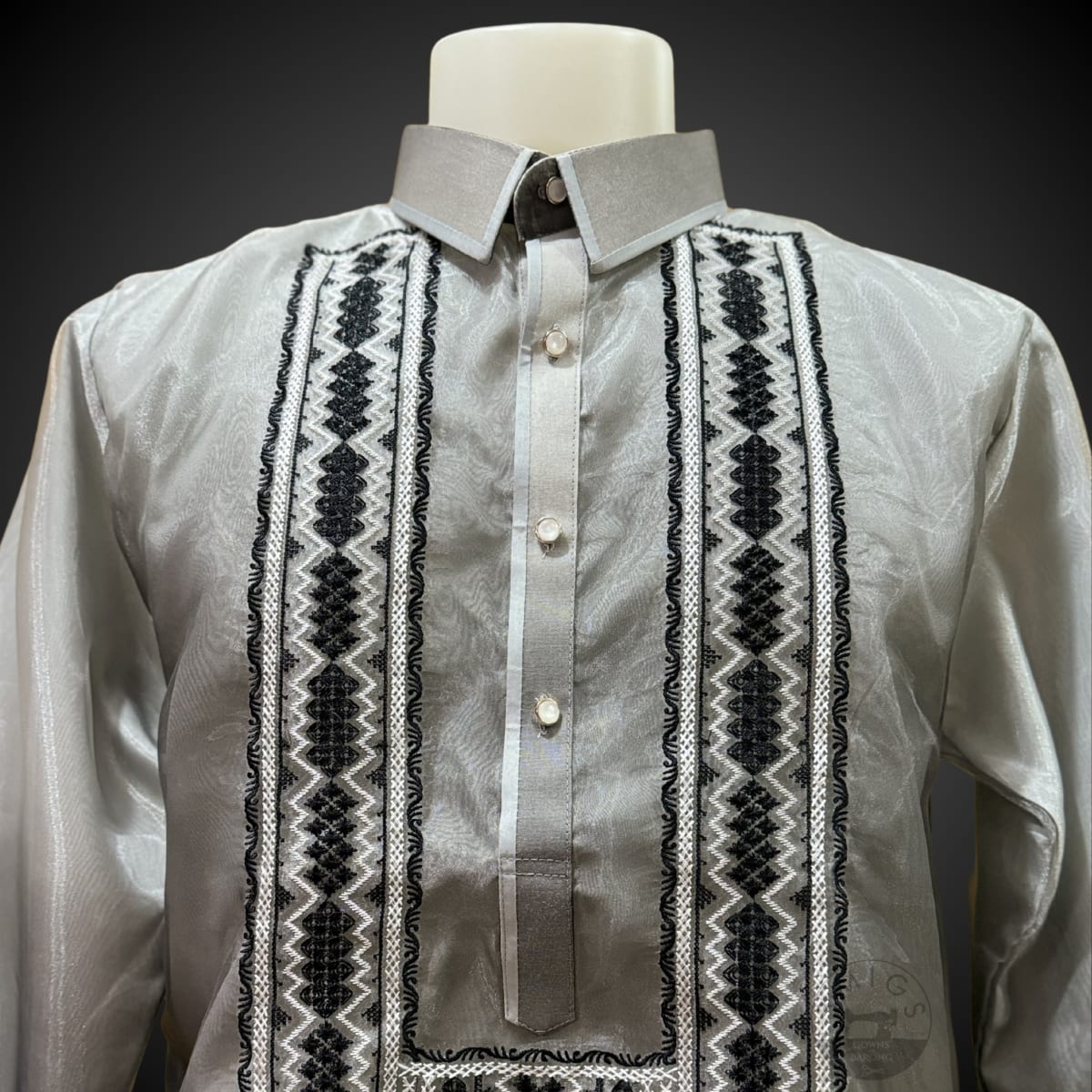 Monochromatic Modern Barong