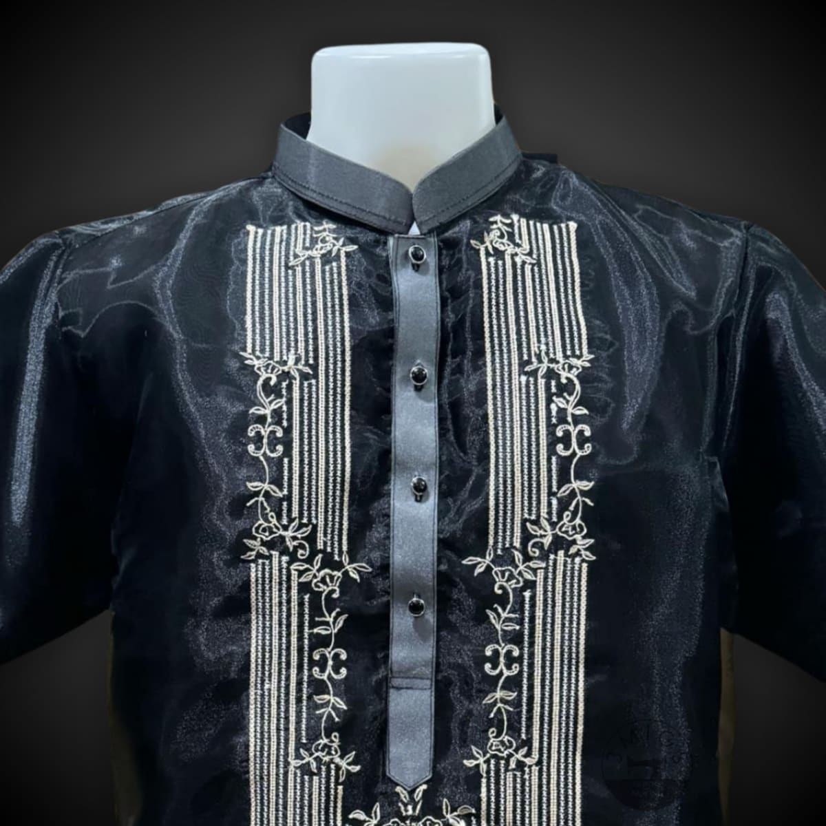 Barong Frosty Colored Organza