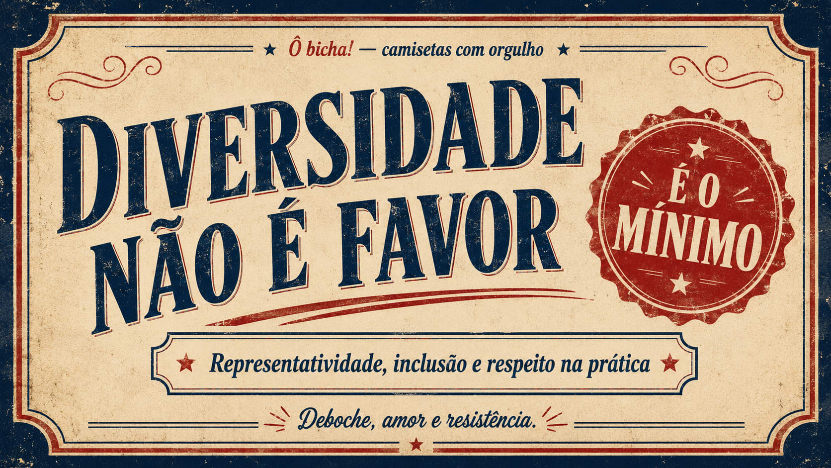 Vamos falar sobre diversidade