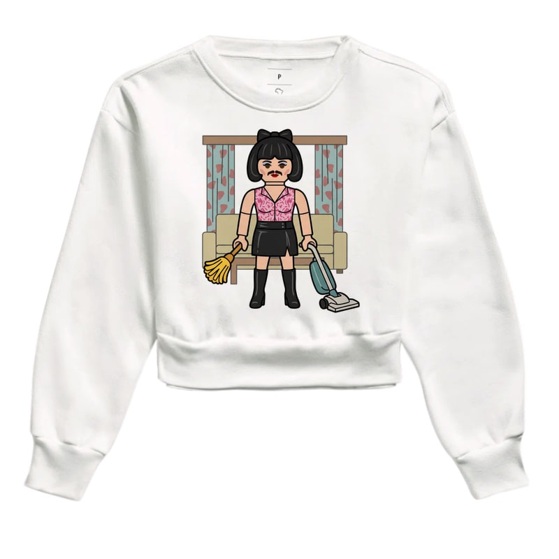 Freddie Mercury I Want to Break Free Playmobil — Cropped Moletom