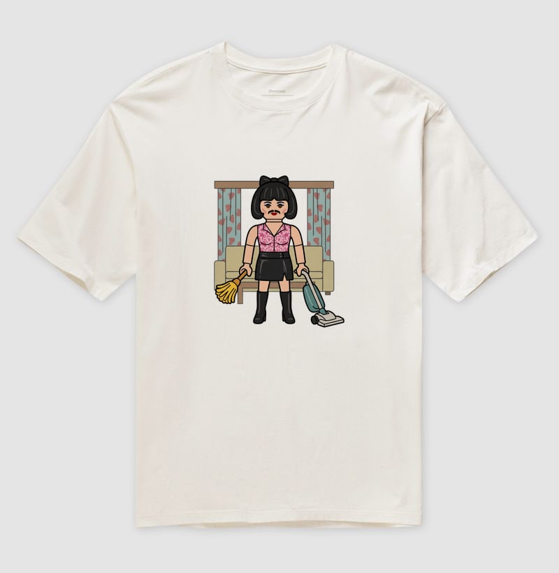 Freddie Mercury I Want to Break Free Playmobil — Camiseta Oversized