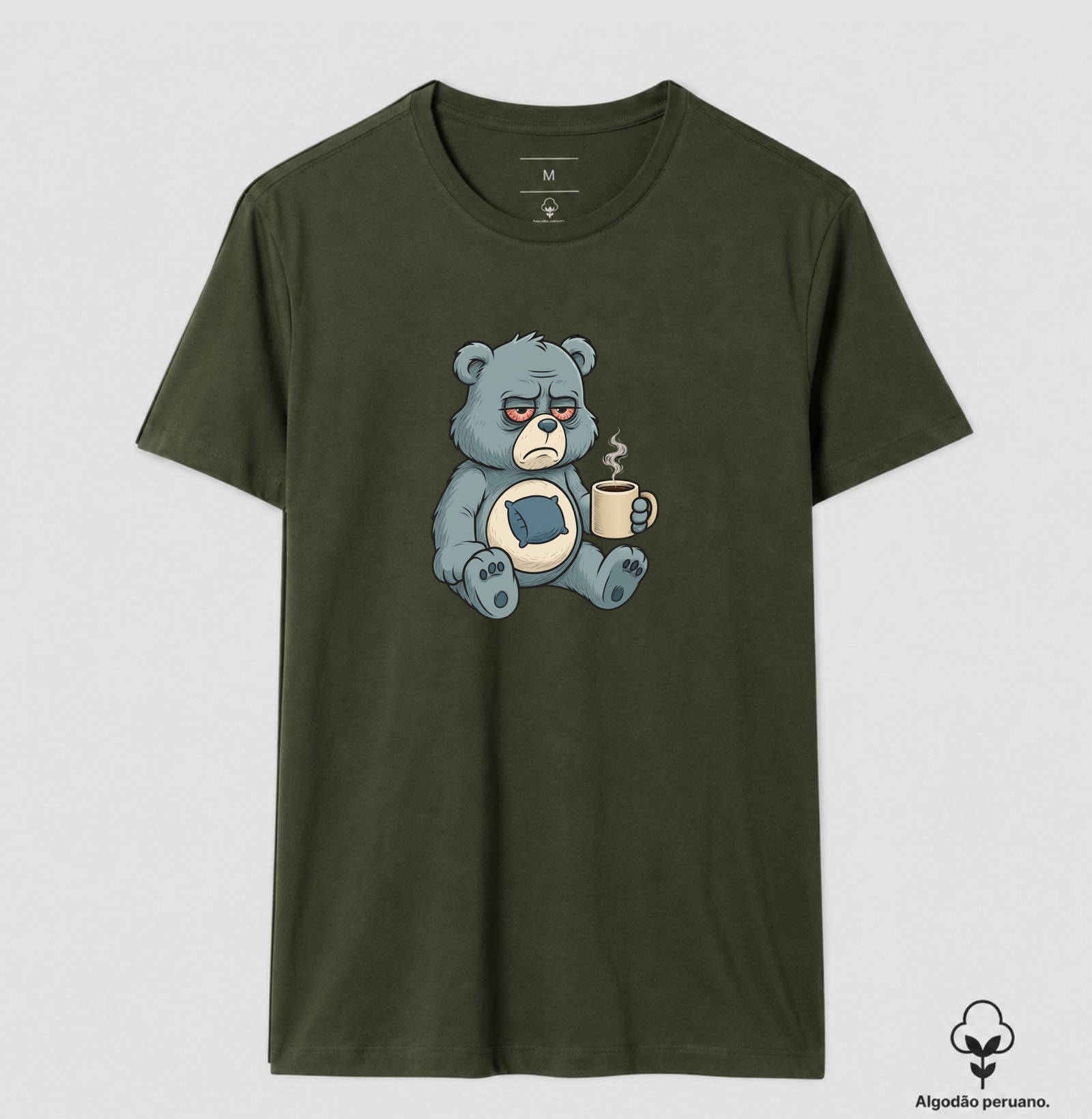 Ursinho CLT — Camiseta Algodão Peruano