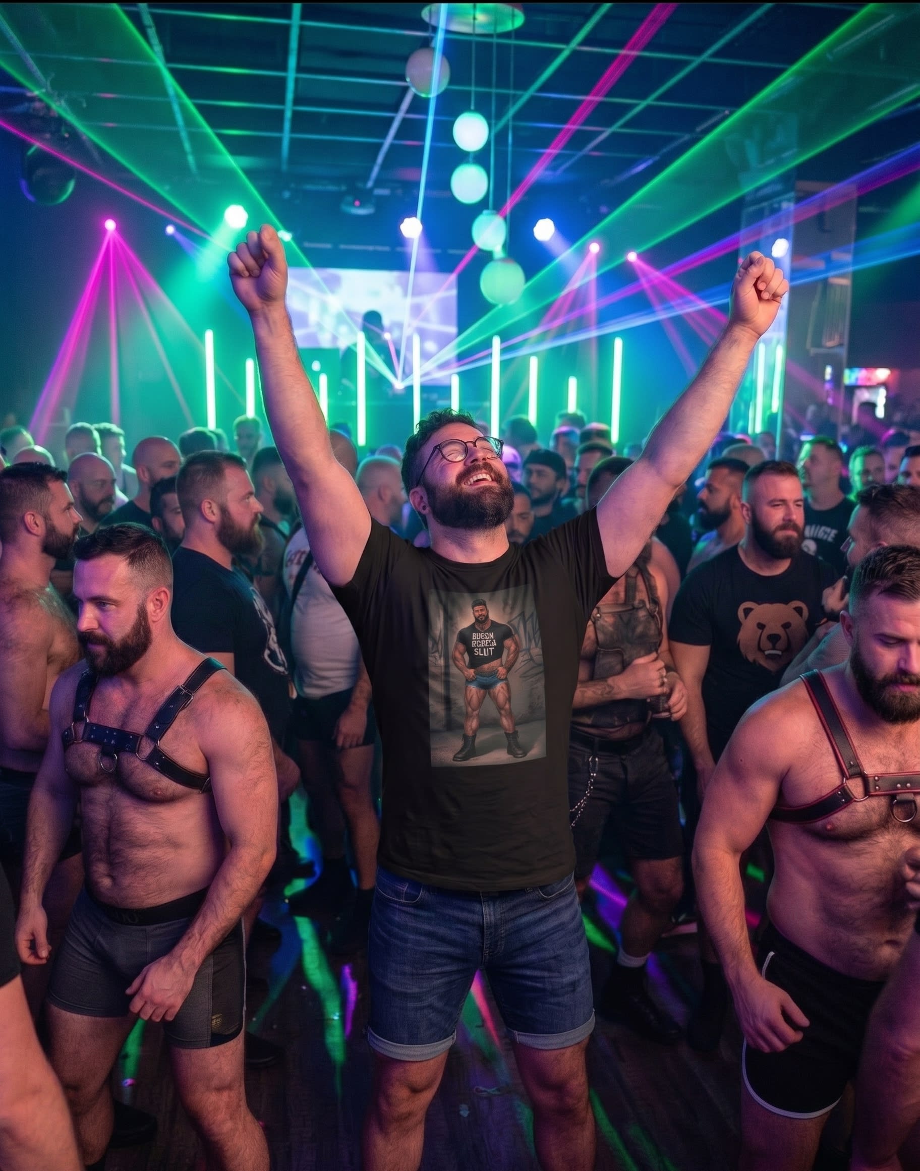 Estampa Born to Be a Slut | Coleção Ô Bicha