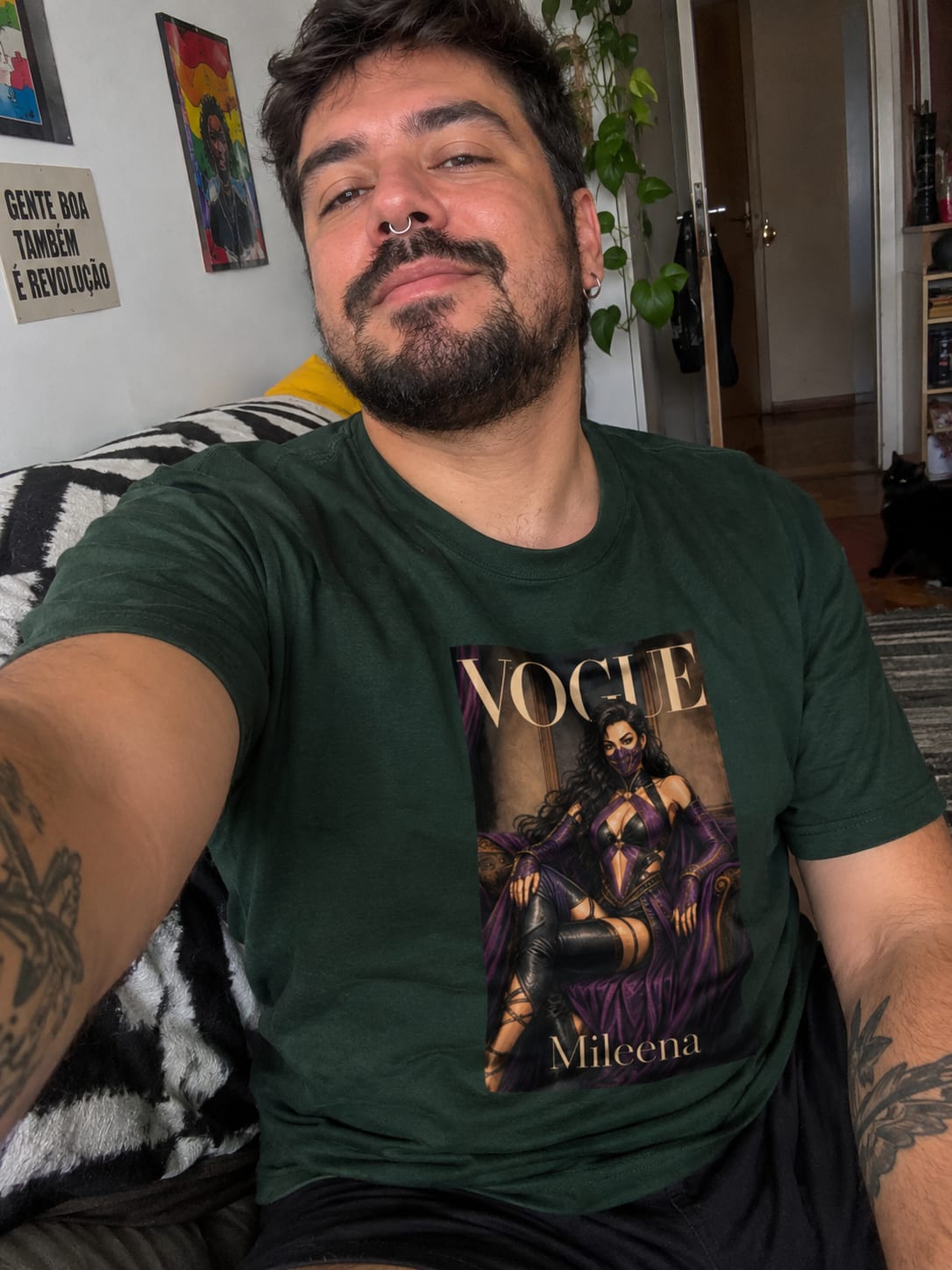 Estampa Vogue Mileena | Coleção Ô Bicha