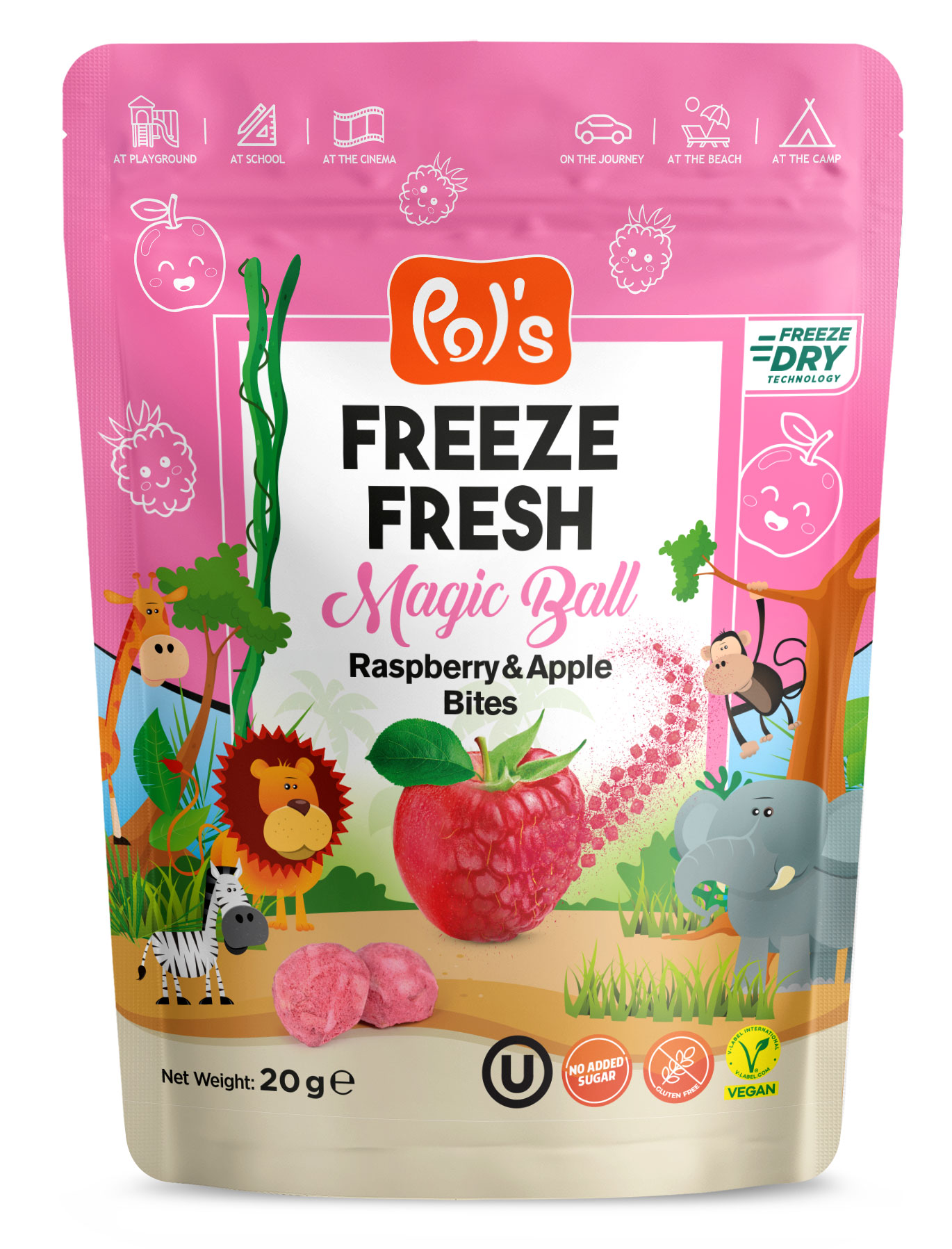 Magic Ball Raspberry