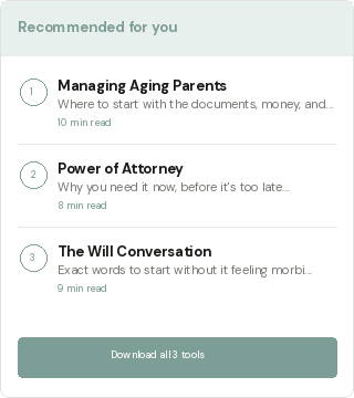 AI Compass showing personalized guide recommendations for your family