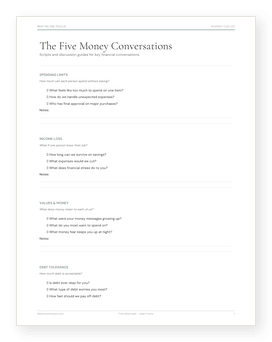 Money Conversation Scripts PDF preview