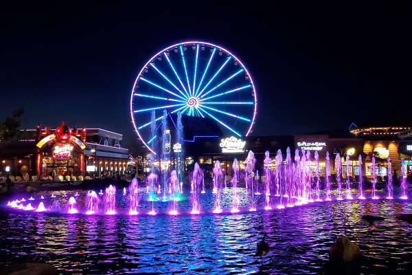 Fountain Display at The Island