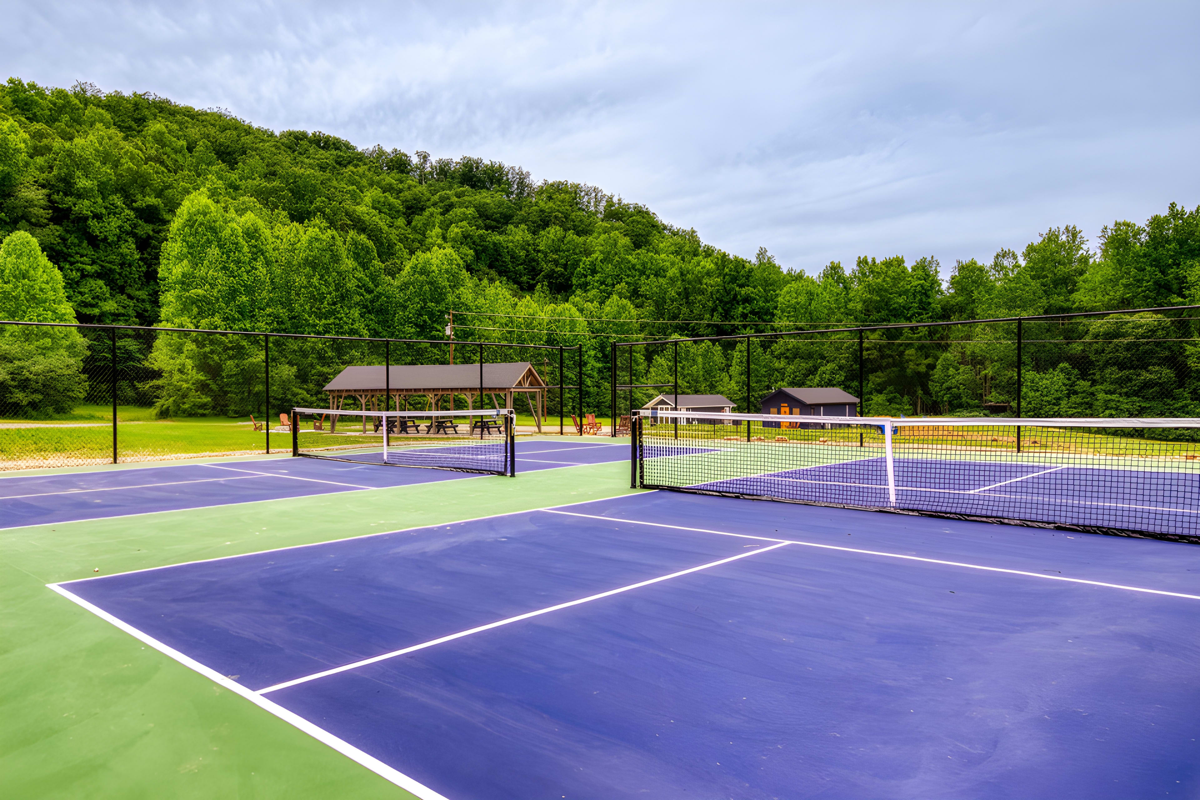 Greenbrier Creek Pickleball Courts - Gatlinburg Cabin Rental Resort #2