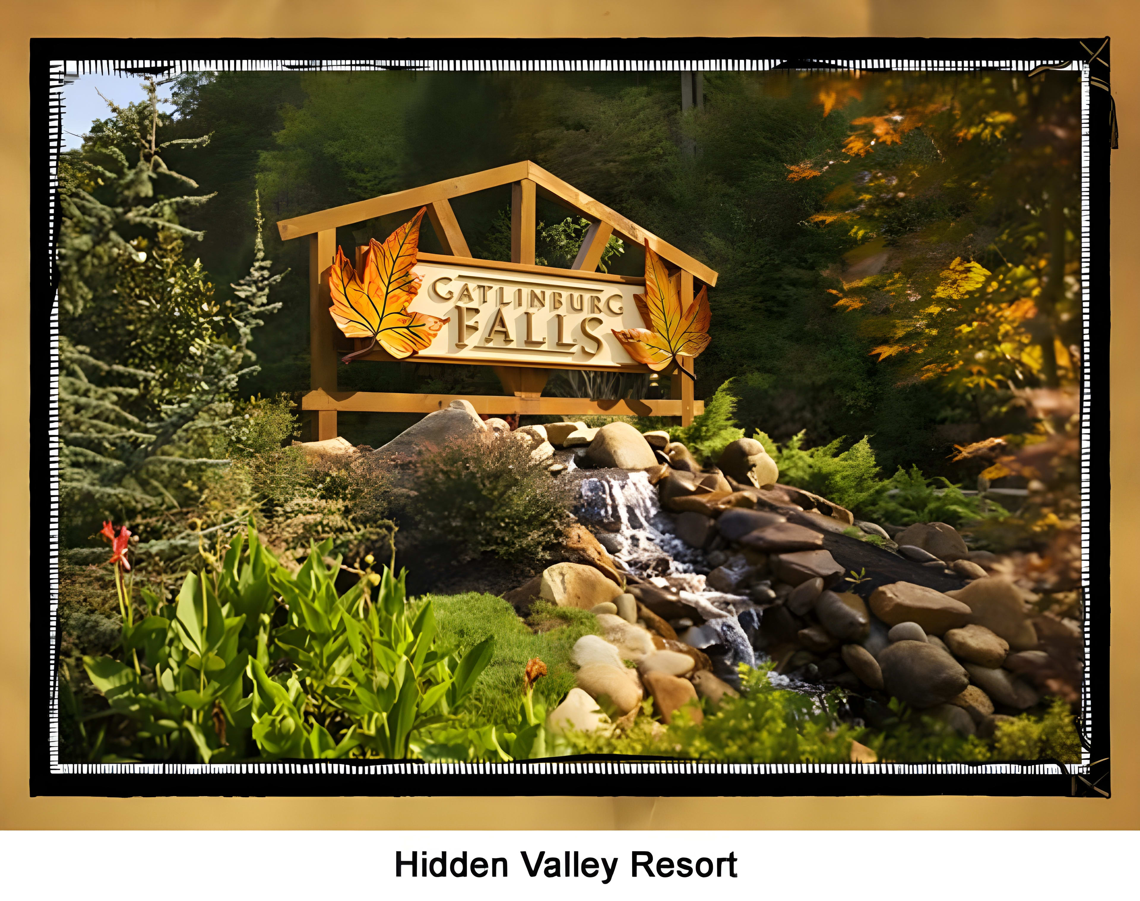 Gatlinburg Falls Resort Entrance - Gatlinburg Cabin Rental Resort