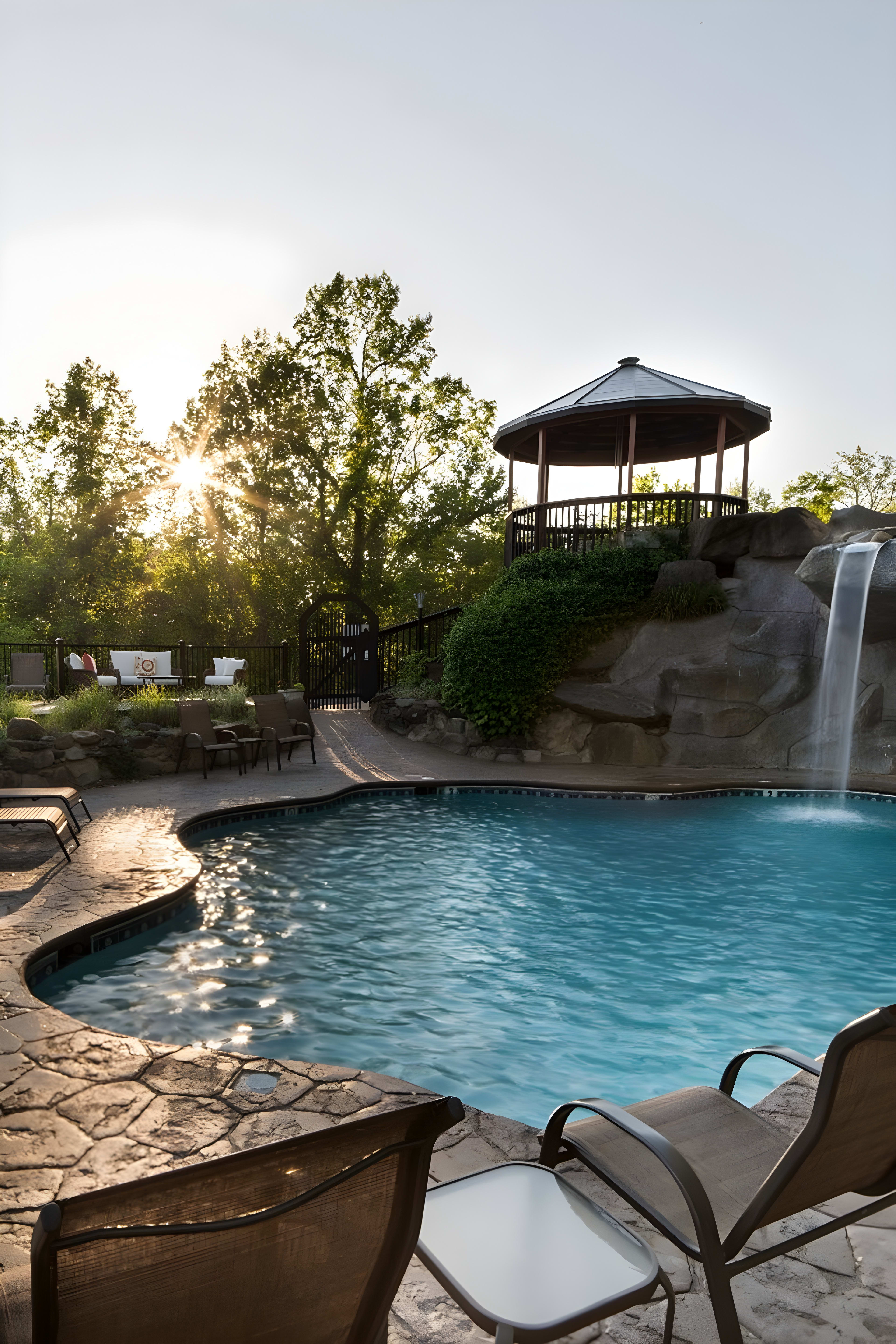 Hidden Mountain Resort Main Pool - Sevierville Cabin Rental Resort