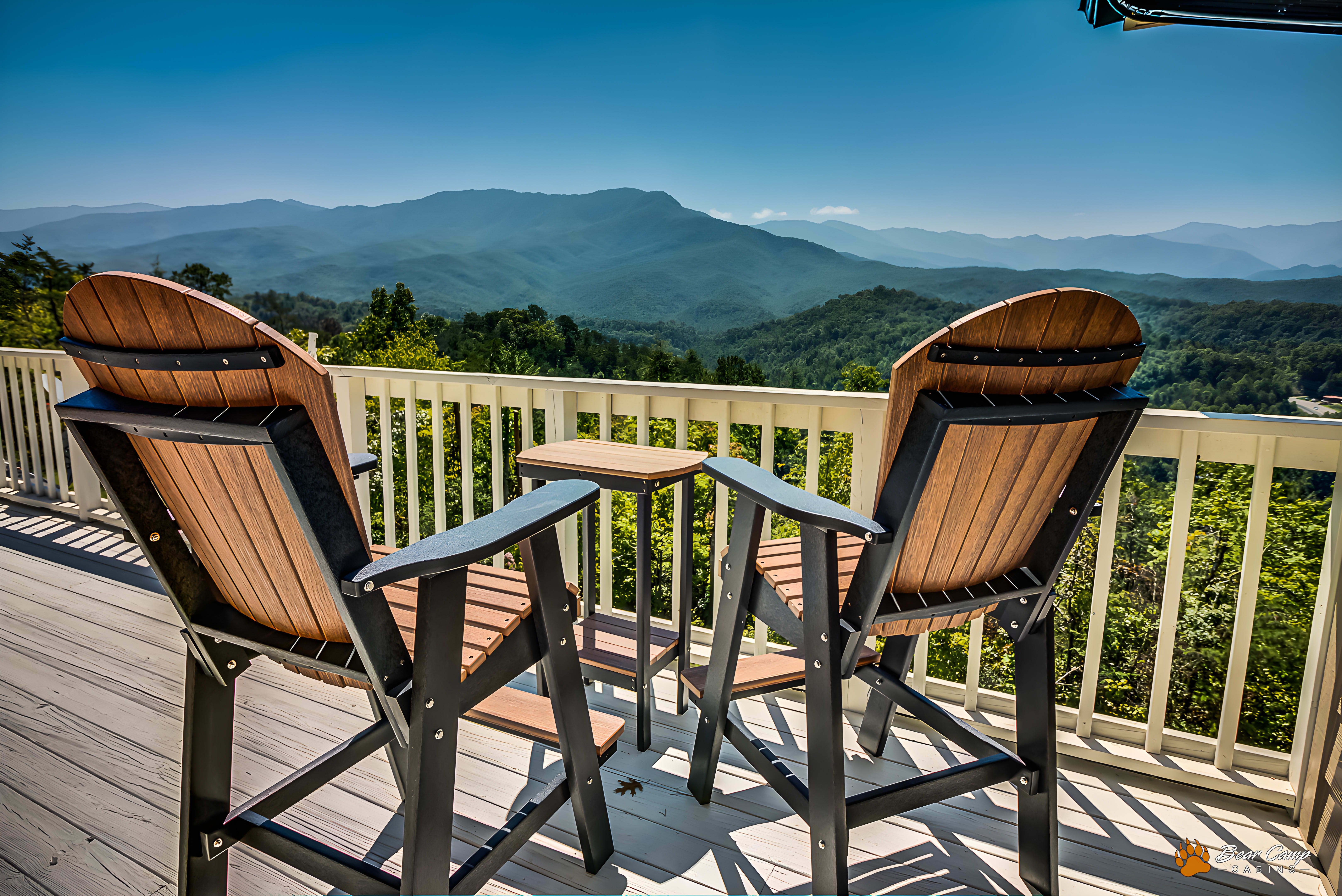 LeConte Mountain View Cabin View - Gatlinburg Cabin Rental Resort