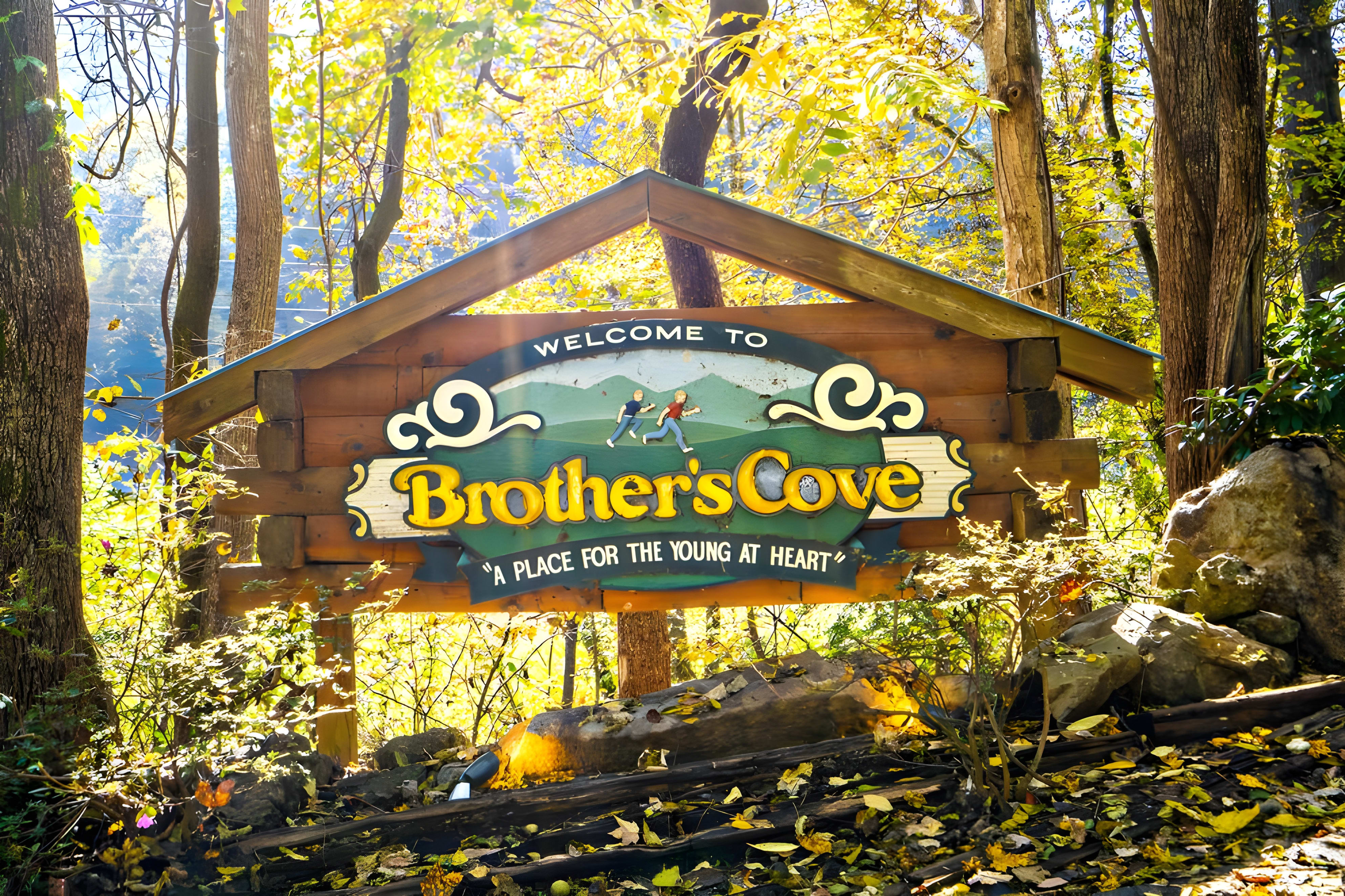 Brothers Cove Resort View - Pigeon Forge Cabin Rental Resort