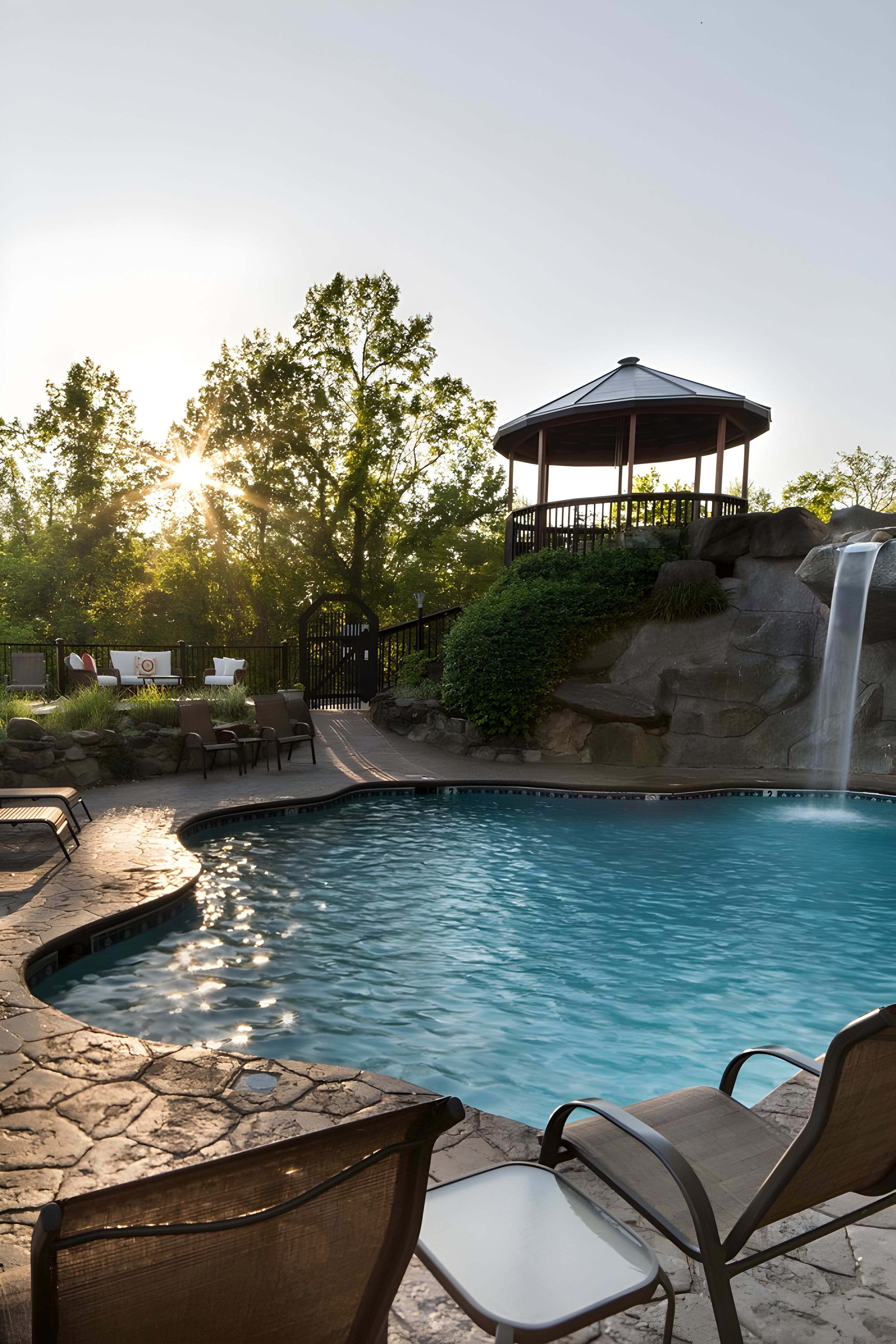 Hidden Mountain Resort Main Pool - Sevierville Cabin Rental Resort