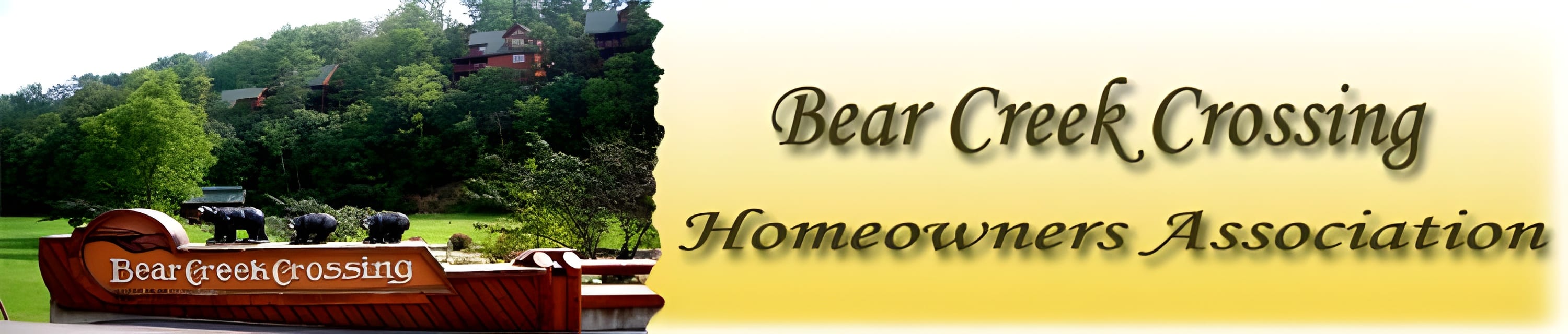 Bear Creek Crossing Resort View - Sevierville Cabin Rental Resort #2