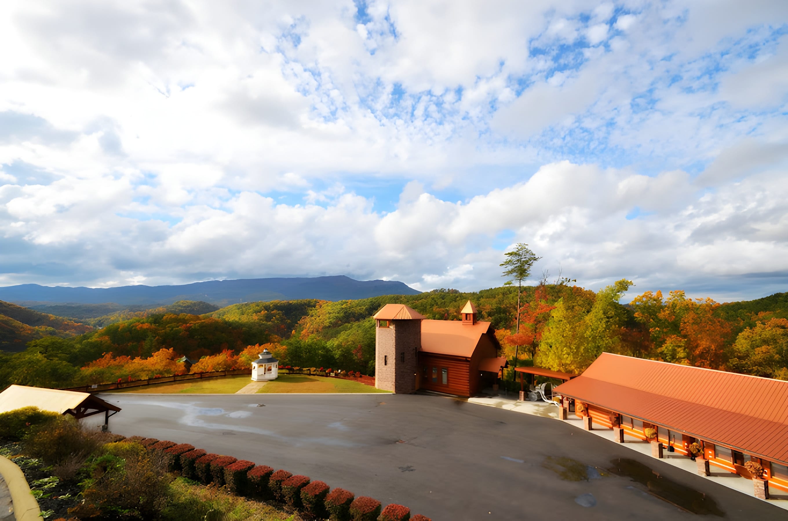 Black Bear Ridge Resort View - Pigeon Forge Cabin Rental Resort