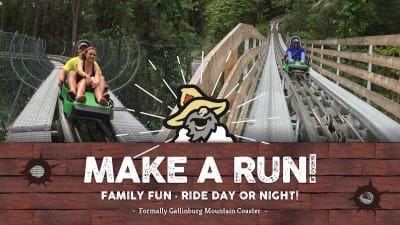 Moonshine Mountain Coaster in Pigeon Forge