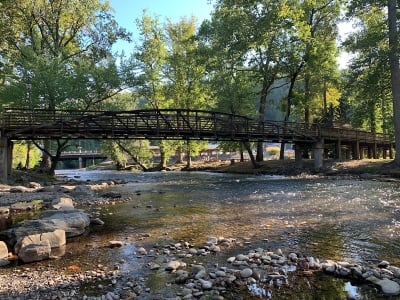 Oconaluftee Island Park in Cherokee