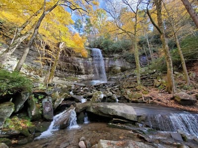 Rainbow Falls - 80 Feet with Rainbows!