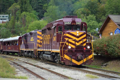 The Fugitive Train Wreck Site
