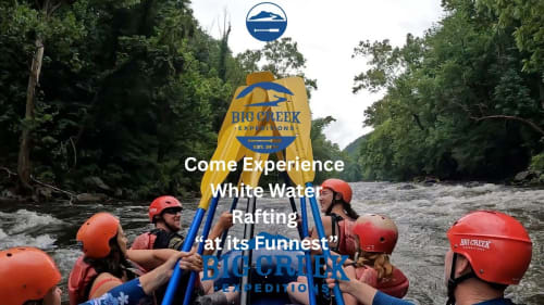 Whitewater rafting in the Smokies