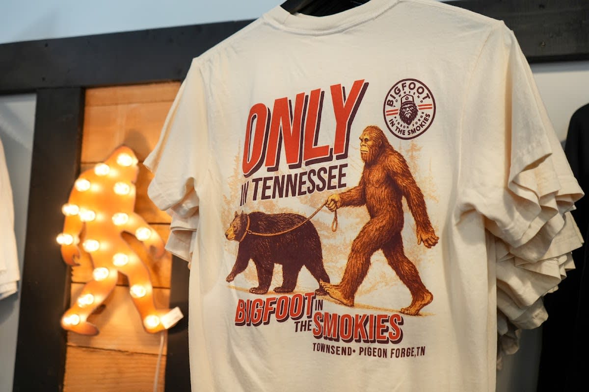 Bigfoot in the Smokies Gift Shop