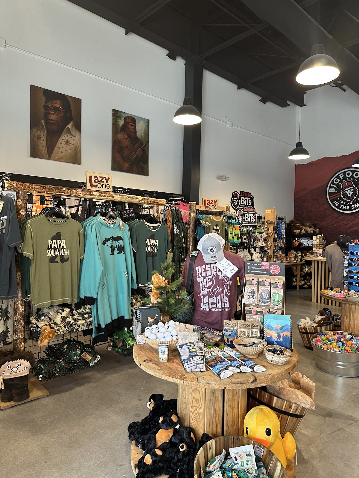Bigfoot in the Smokies Gift Shop