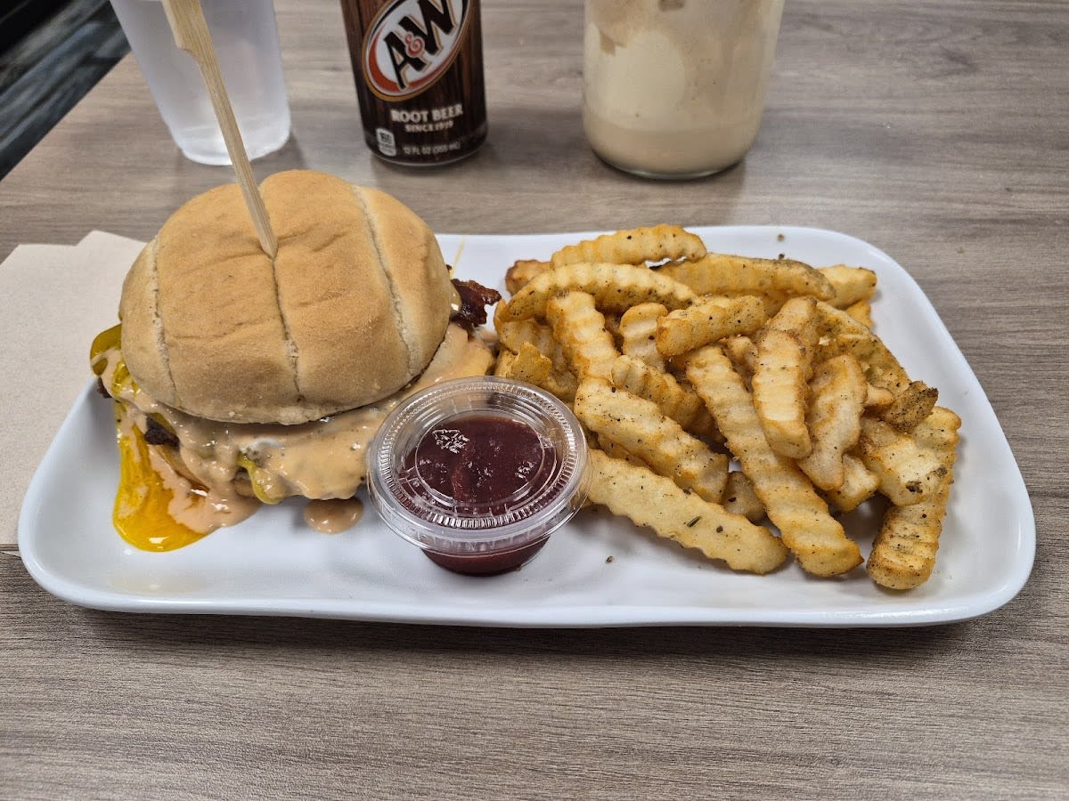 Cookie Dough Monster - Burgers & Shakes