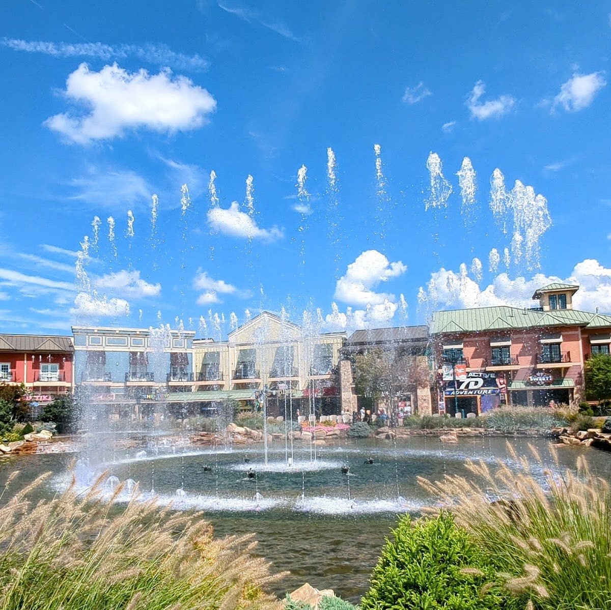 Fountain Display at The Island
