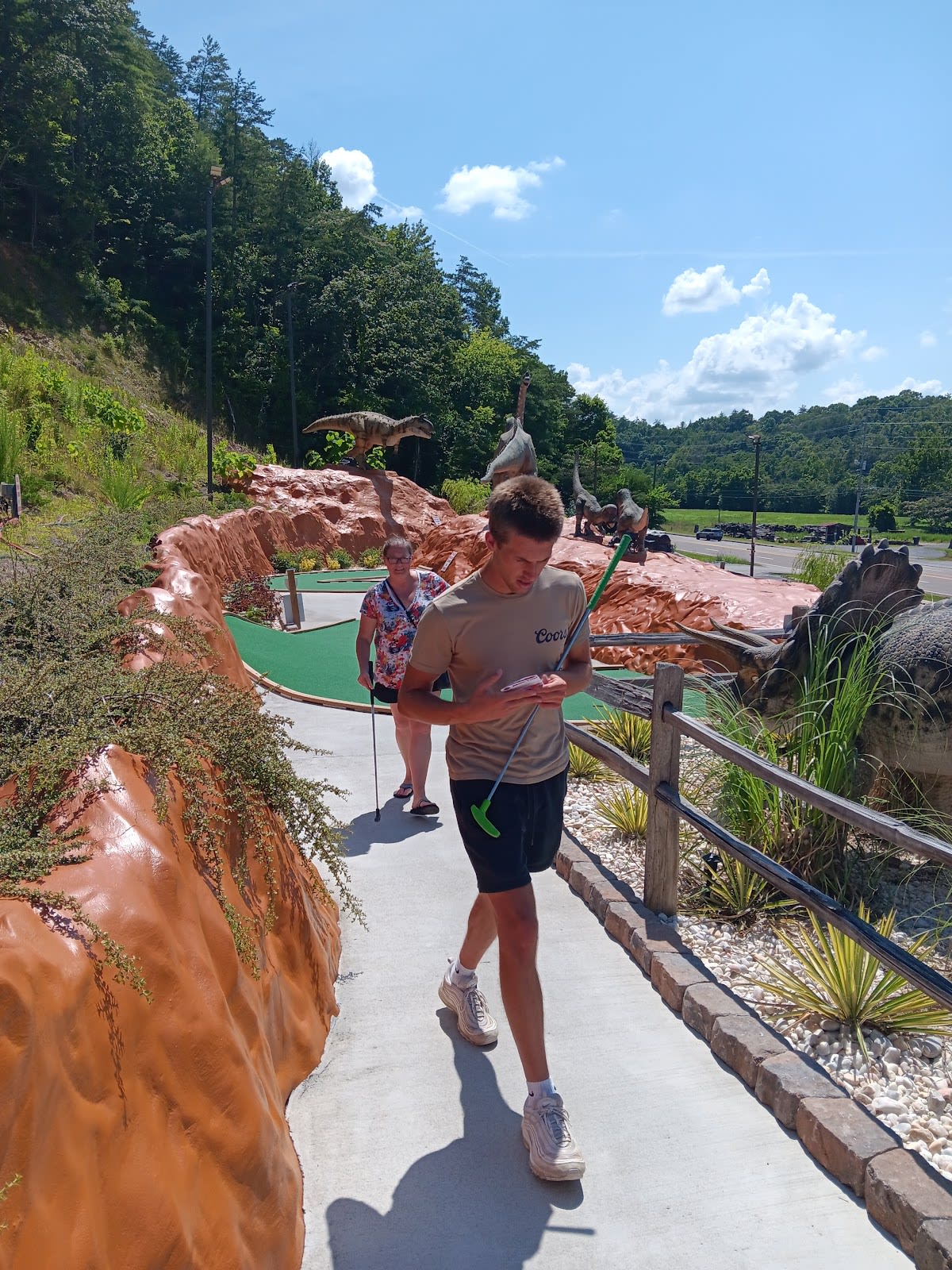 Jurassic Tymes Mini Golf at Goats on the Roof