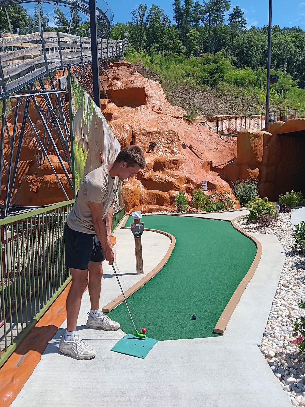 Jurassic Tymes Mini Golf at Goats on the Roof