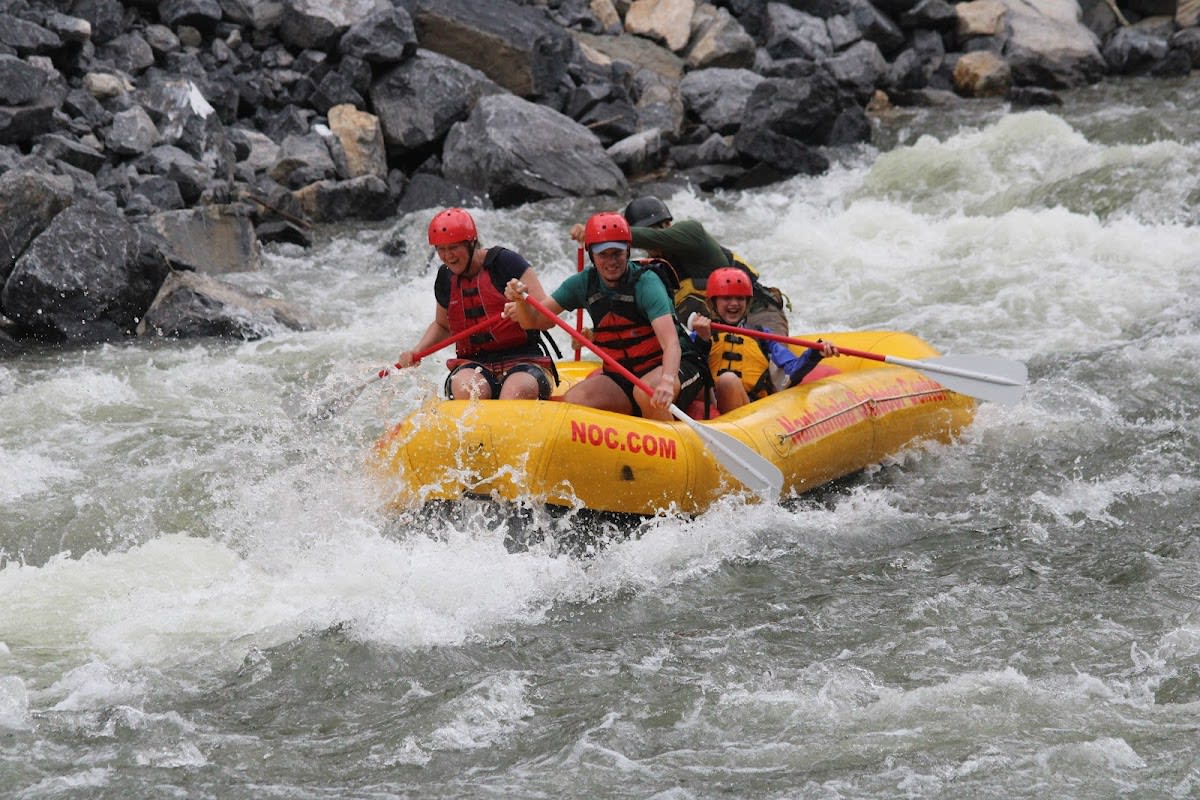 NOC Lower Pigeon Rafting