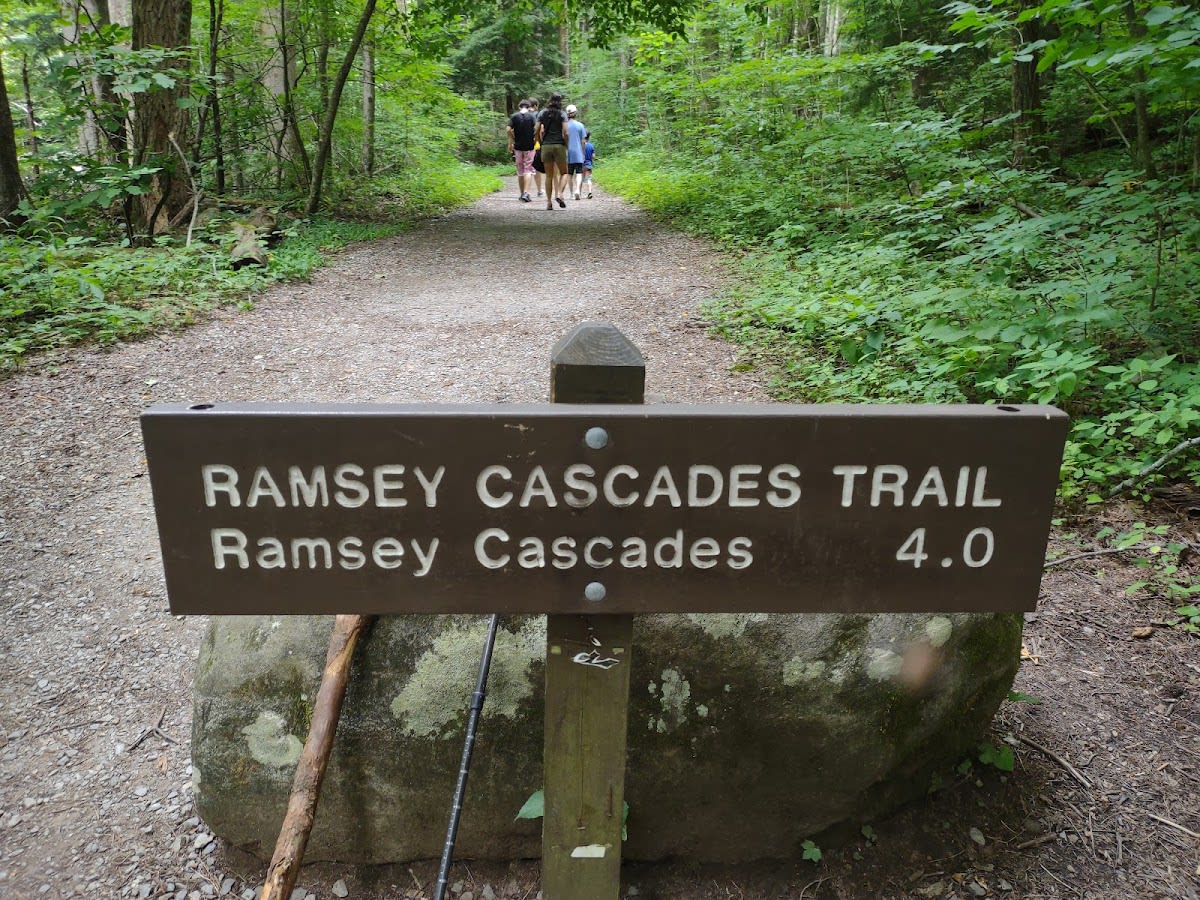 Ramsey Cascades - Tallest in Park!