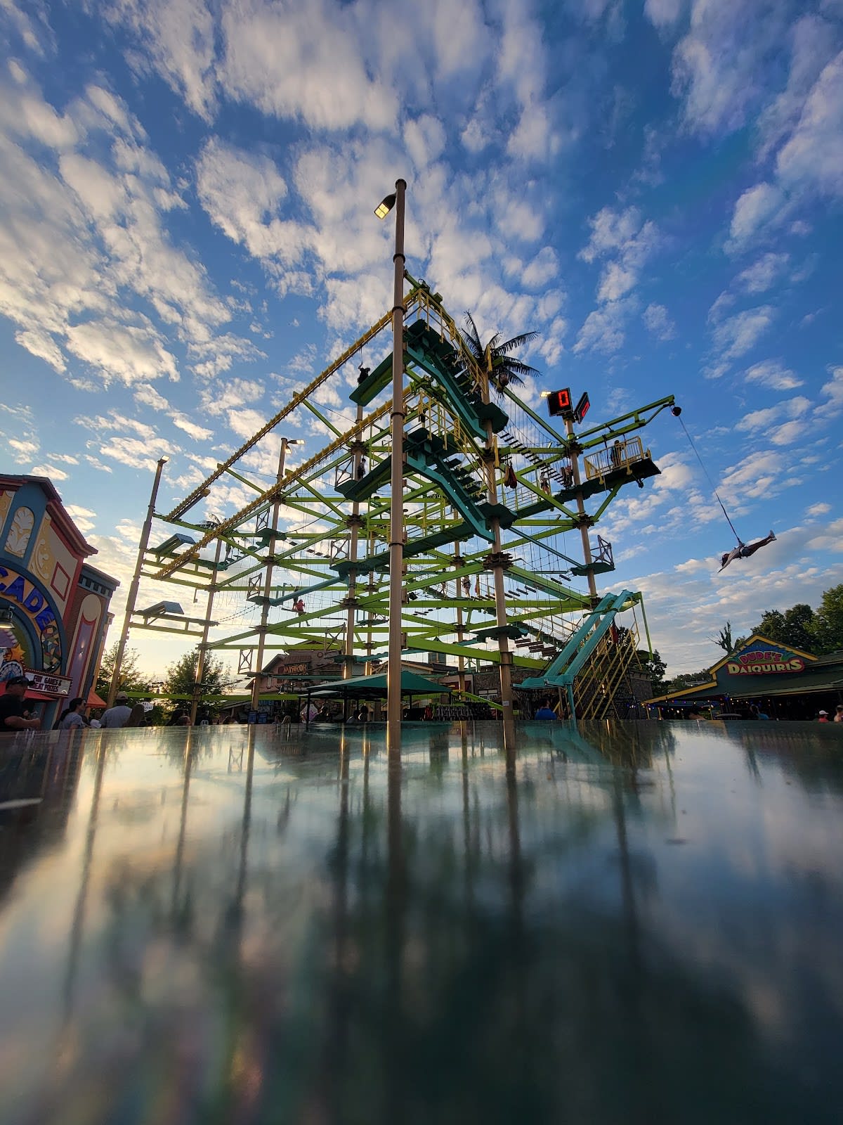 Sky Trail Explorer Ropes Course at The Island