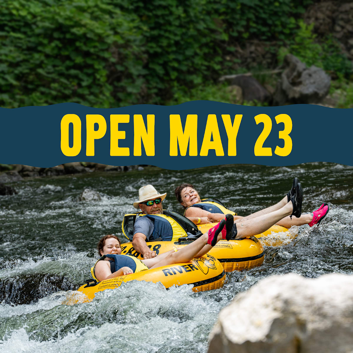 Smoky Mountain River Rat Tubing