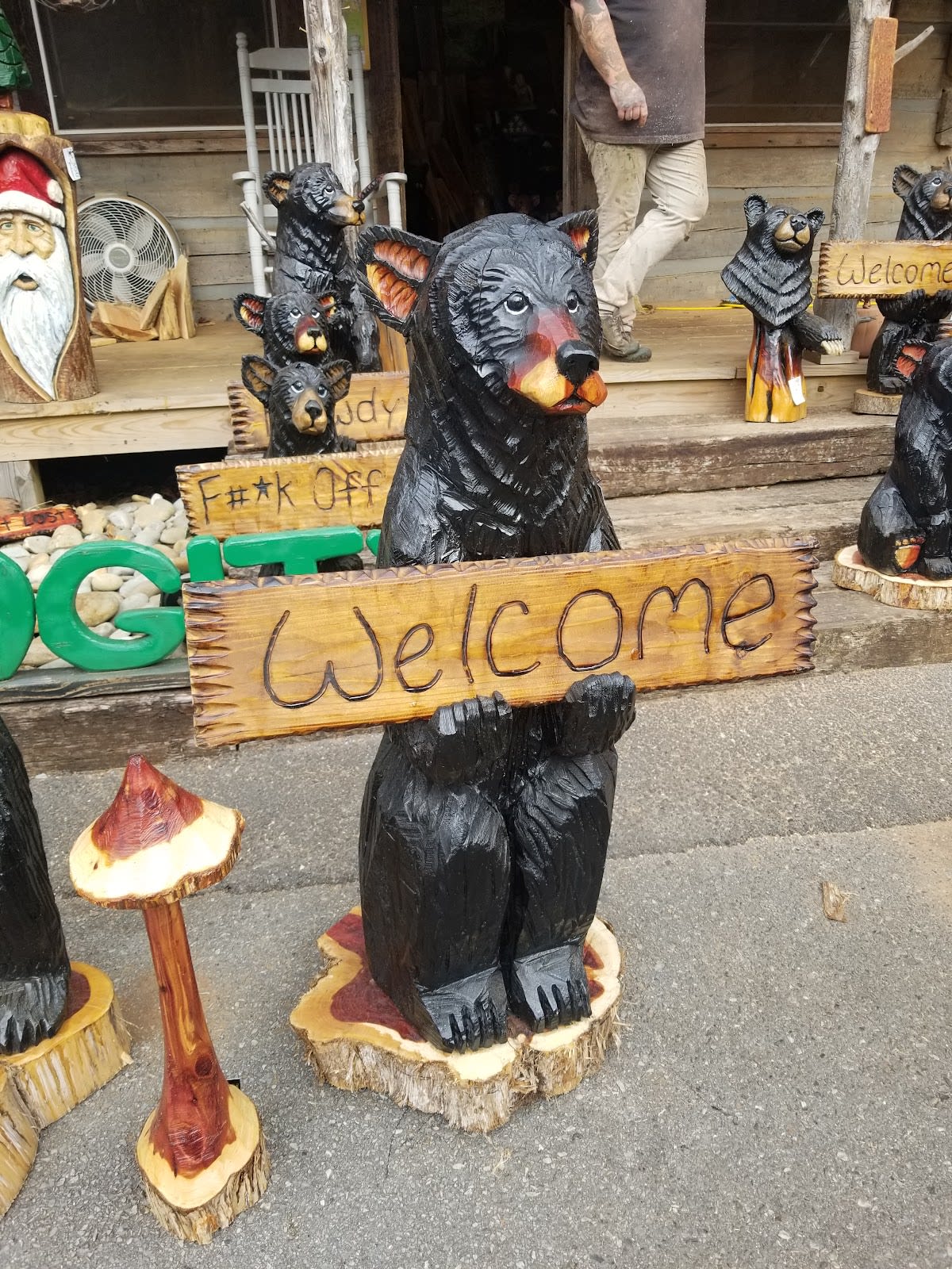 Woogity Wood Works - The Chainsaw Bunny